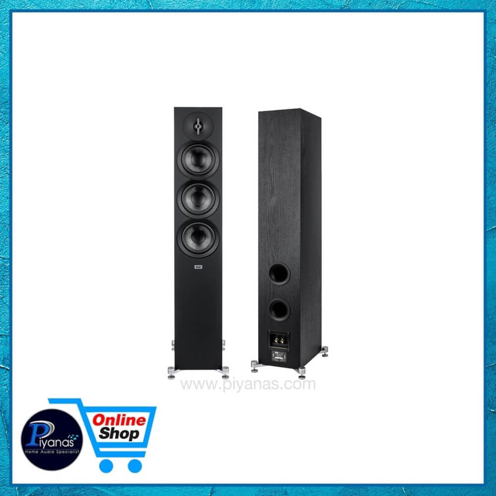 ลำโพงตั้งพื้น ELAC : DEBUT 3.0 / F-5.3 (สีดำ)